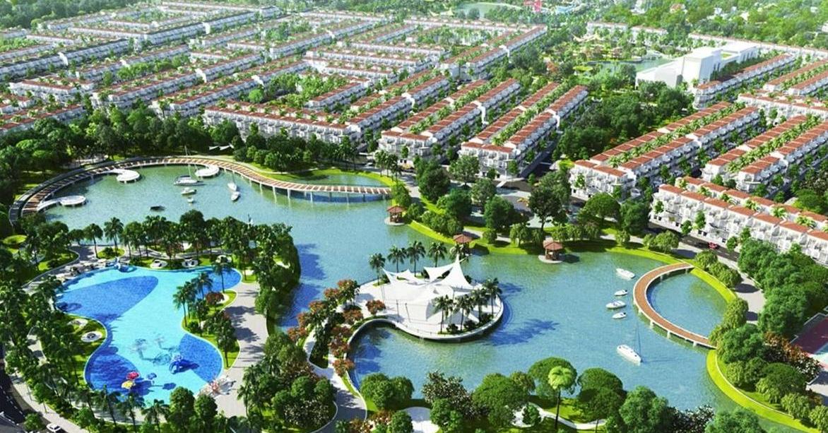 Khu đô thị mới Sunrise City có diện tích hơn 48,3ha, thuộc địa giới hành chính xã Hoằng Đông và xã Hoằng Ngọc, huyện Hoằng Hóa.