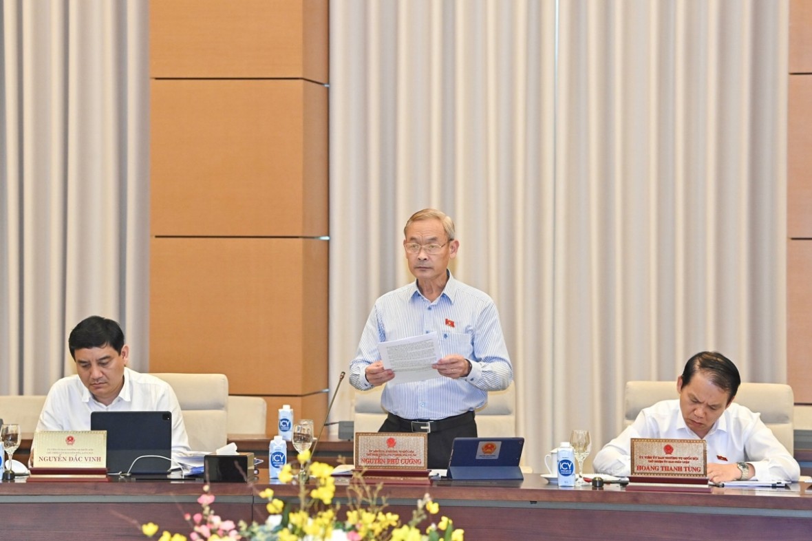 Chủ nhiệm Ủy ban Tài chính – Ngân sách của Quốc hội Nguyễn Phú Cường.