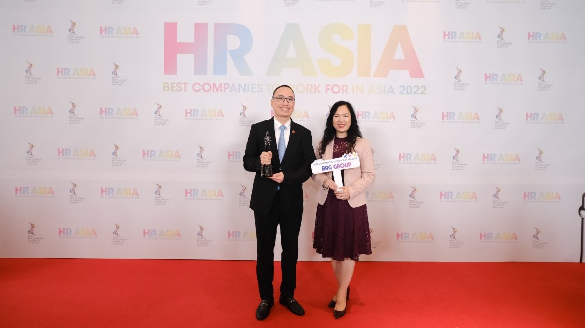 Tập đoàn BRG được vinh danh là “Nơi làm việc tốt nhất châu Á” năm 2022