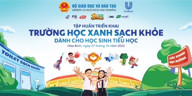 Triển khai chương trình “Trường học Xanh – Sạch – Khỏe” năm học 2022-2023