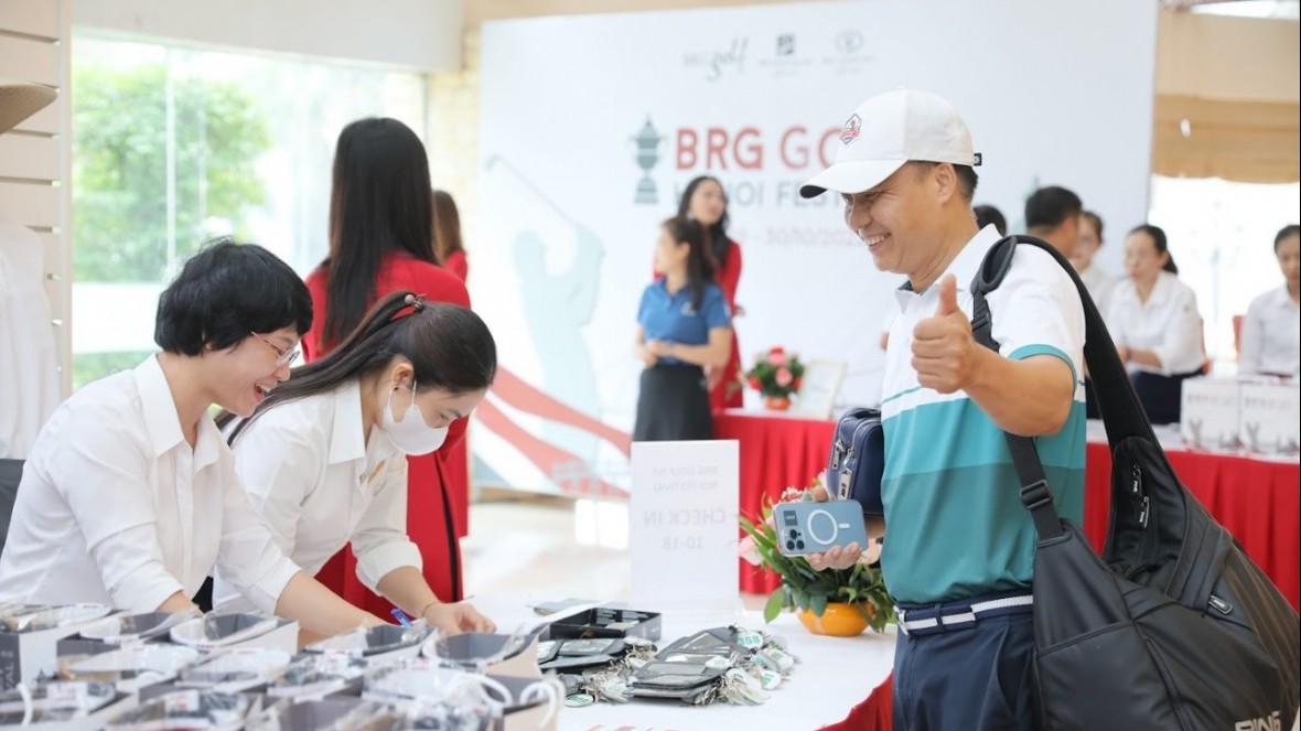 Tưng bừng khai mạc giải gôn thường niên 2022 BRG Golf Hanoi Festival