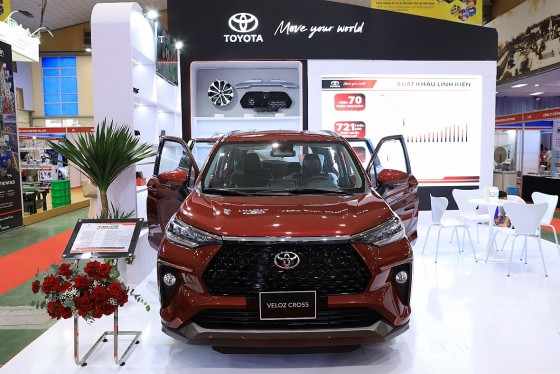 Toyota Việt Nam tham gia triển lãm công nghiệp hỗ trợ và chế biến Vimexpo