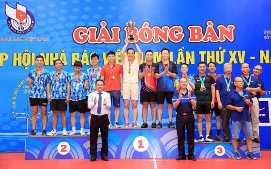 Bế mạc Giải bóng bàn Cúp Hội Nhà báo Việt Nam lần thứ XV năm 2022