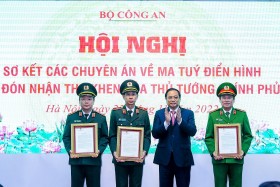 Thủ tướng Chính phủ Phạm Minh Chính gửi thư khen lực lượng phá chuyên án 131 kg ma túy