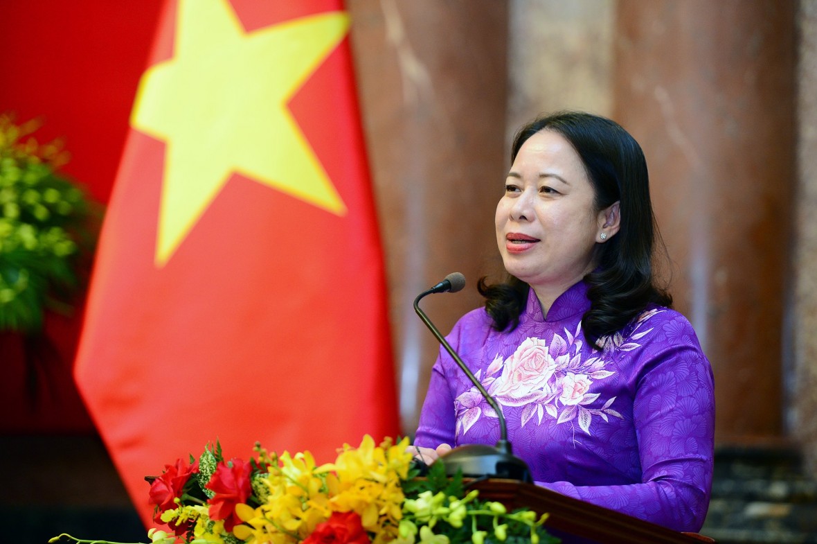 Phó Chủ tịch nước Võ Thị Ánh Xuân gặp mặt 30 tài năng trẻ