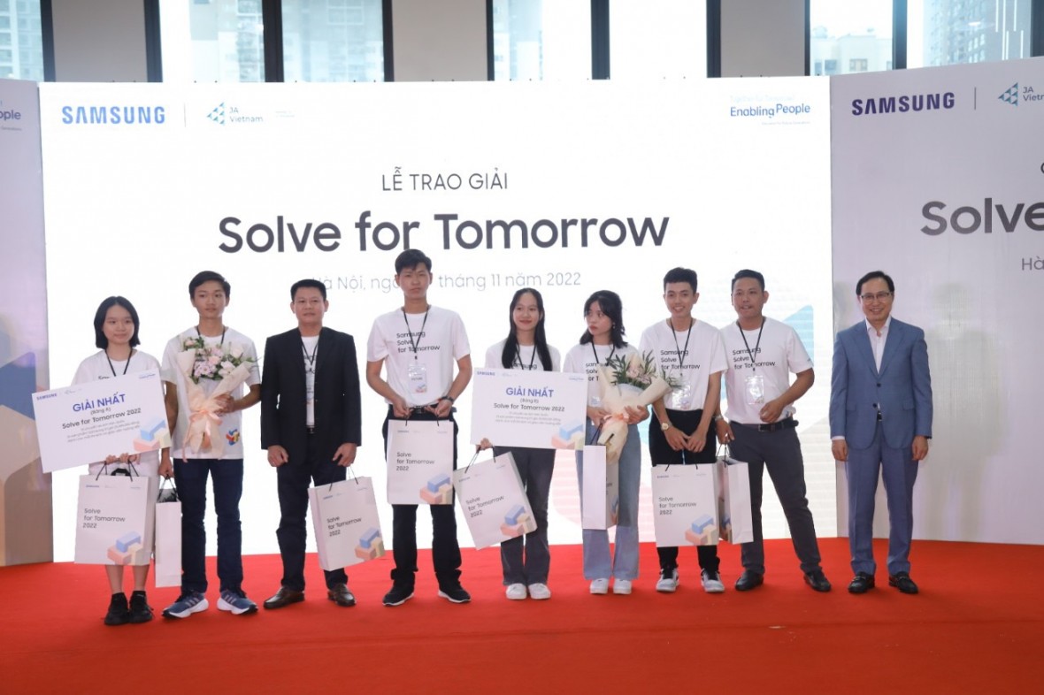 Cuộc thi Solve for Tomorrow 2022: Vinh danh những sáng kiến nổi bật vì cộng đồng