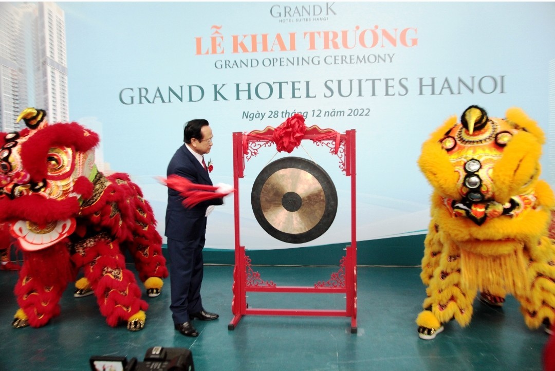 Khai trương khách sạn Grand K Hotel Suites Hà Nội