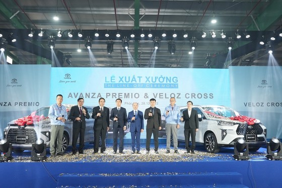 Toyota Việt Nam xưởng hai mẫu xe Veloz Cross và Avanza Premio