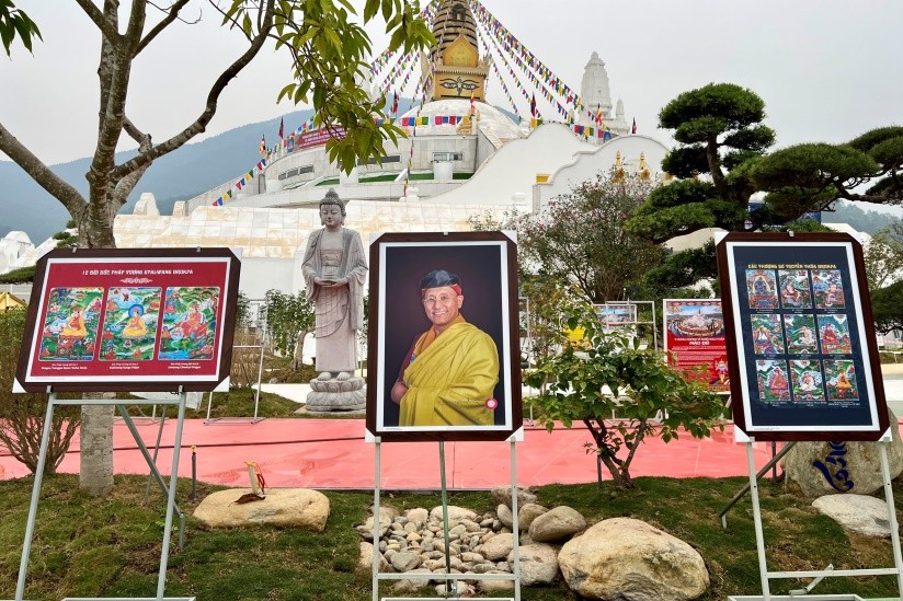 Triển lãm ảnh Pháp vũ Rồng Thiêng: Hành trình 15 năm hoằng pháp của Đức Gyalwang Drukpa tại Việt Nam