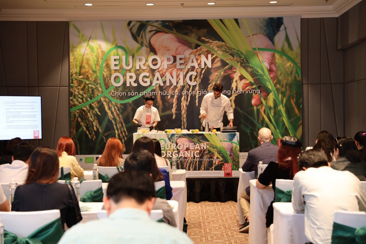 Thưởng thức hương vị hữu cơ châu Âu tại Việt Nam