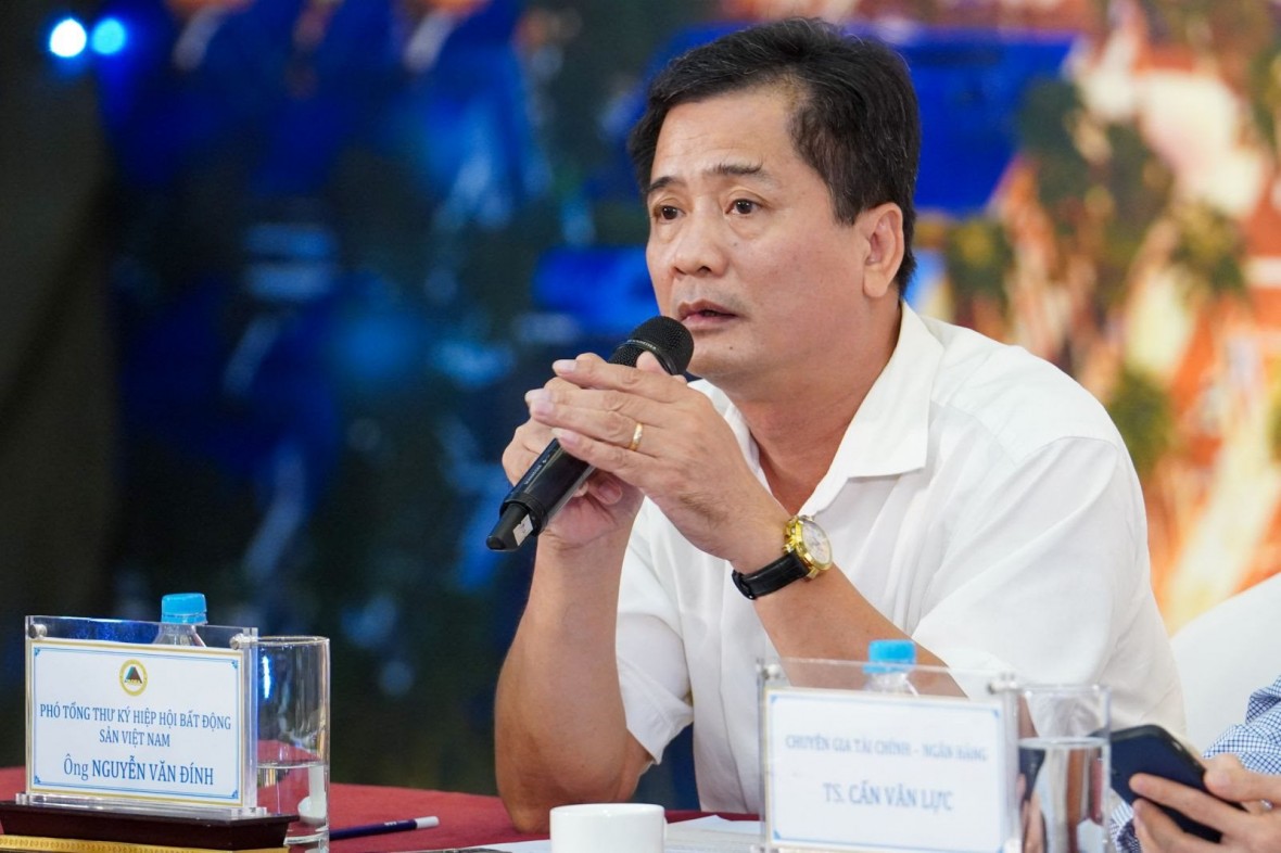 Ông Nguyễn Văn Đính, Phó chủ tịch Hiệp hội bất động sản Việt Nam.