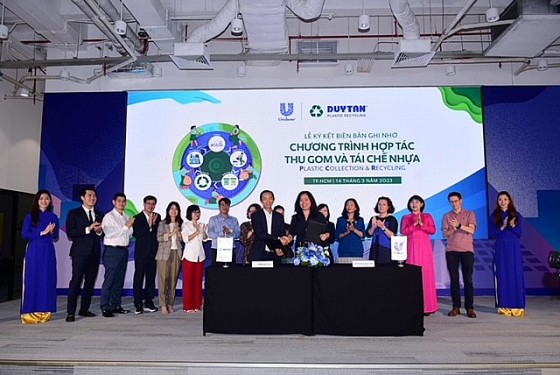 Unilever Việt Nam hợp tác với Tái Chế Duy Tân thực hiện cam kết môi trường và xã hội