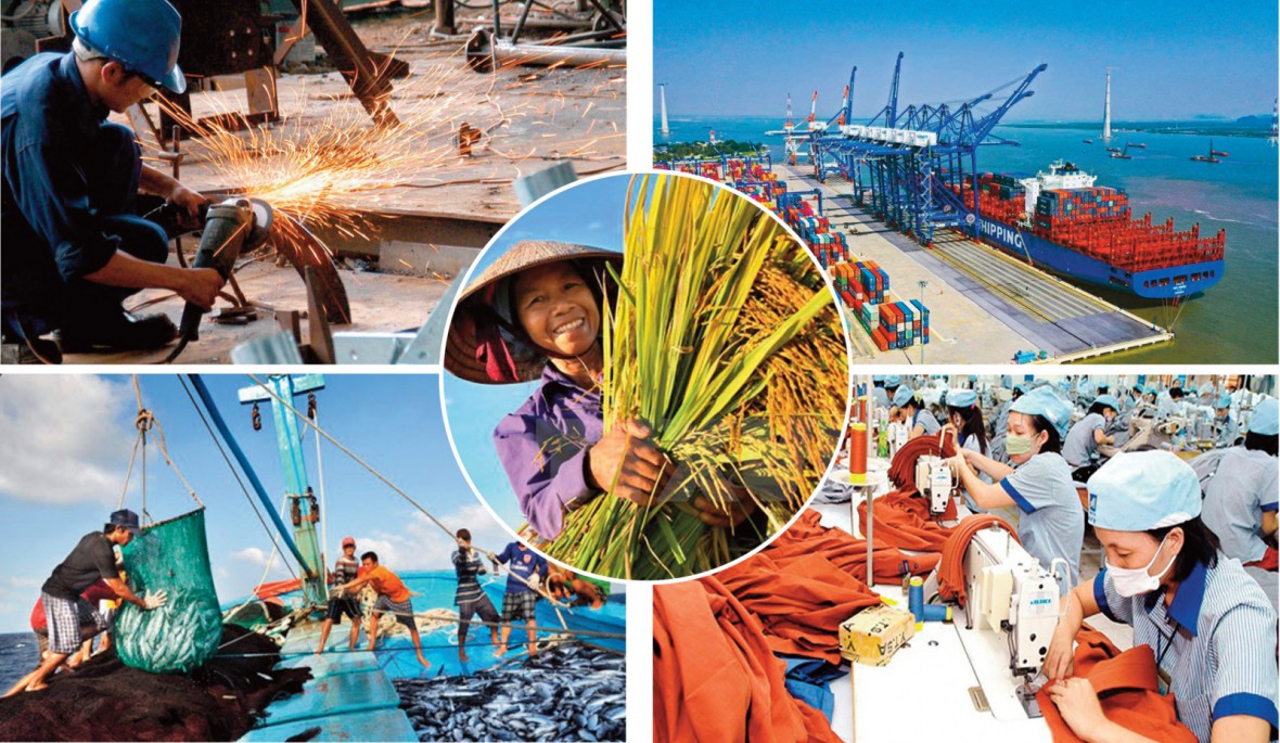 Kinh tế Việt Nam vượt “gió ngược”, tạo thế, lực và niềm tin để vững vàng tiến lên phía trước