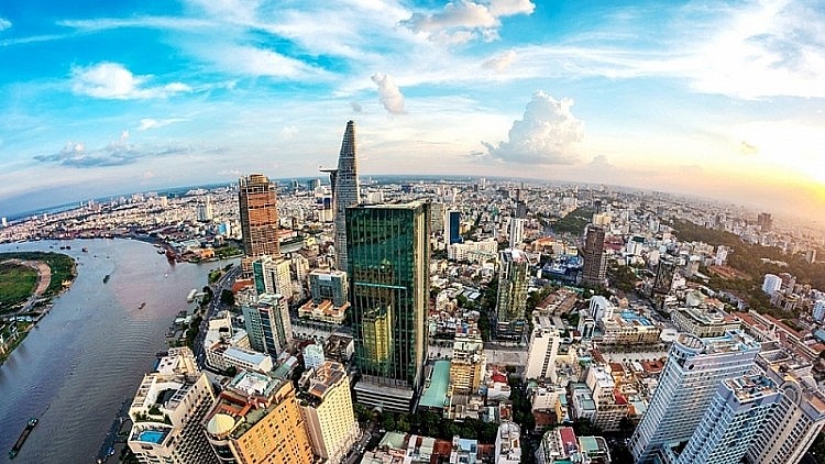 Một góc TP Hồ Chí Minh.