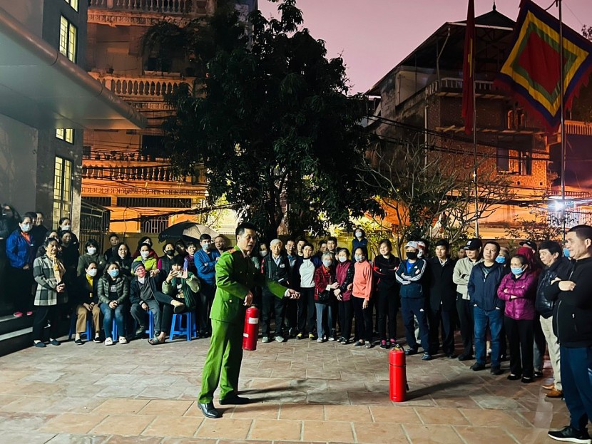 Phường Vĩnh Phúc (quận Ba Đình, Hà Nội): Đẩy mạnh phong trào toàn dân tham gia phòng cháy, chữa cháy