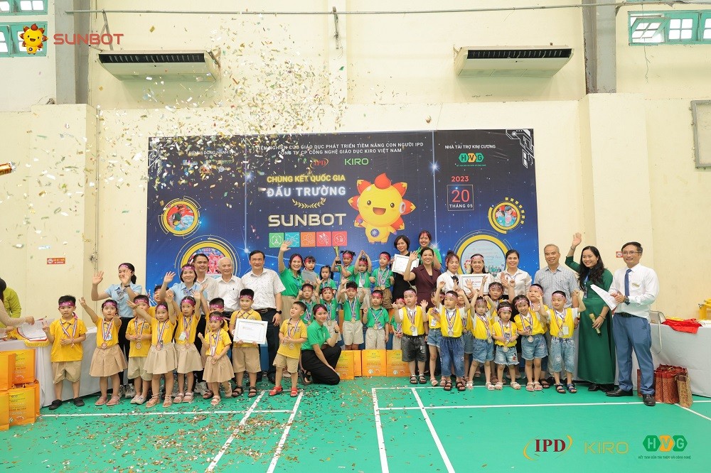 Đấu trường Sunbot: Sân chơi trí tuệ cho trẻ mầm non