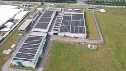 Khánh thành hệ thống điện mặt trời áp mái tại nhà máy Hitachi Astemo Hưng Yên