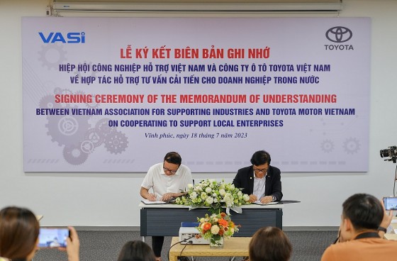 Toyota Việt Nam khởi động dự án hỗ trợ doanh nghiệp công nghiệp hỗ trợ ô tô