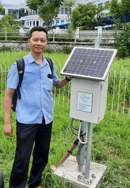 Nhà khoa học Việt phát triển thiết bị cảnh báo nguy cơ phóng xạ