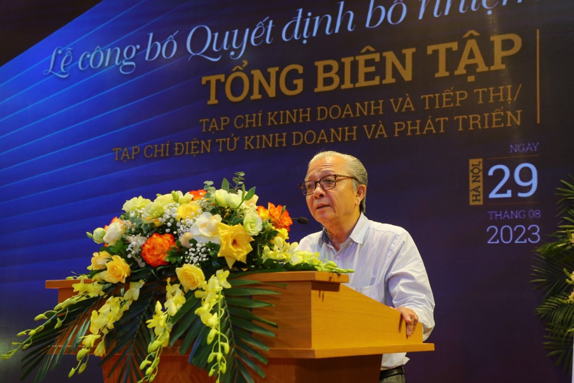 Bổ nhiệm ông Bùi Văn Khương làm Tổng Biên tập Tạp chí Kinh doanh và Phát triển