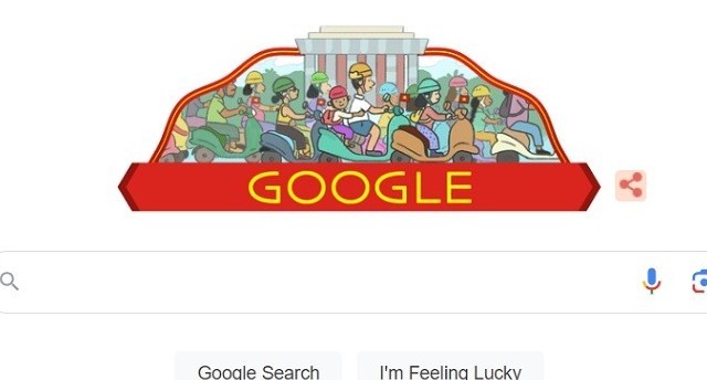 Google Doodle chào mừng Quốc khánh Việt Nam bằng hình ảnh Quảng trường Ba Đình lịch sử