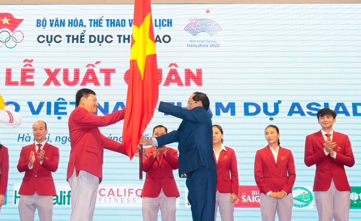 Đoàn thể thao Việt Nam xuất quân dự ASIAD 19