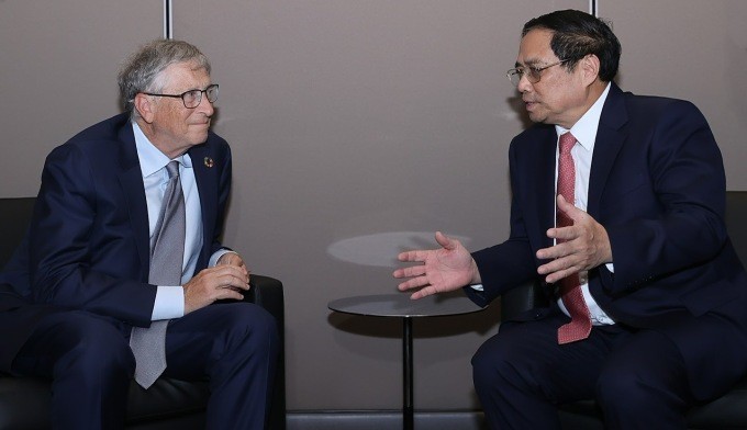 Thủ tướng đề nghị tỷ phú Bill Gates tư vấn chiến lược về khoa học công nghệ và đổi mới sáng tạo