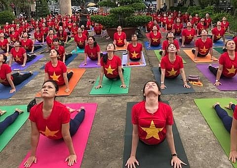 Giải thi đấu Yoga Hướng mặt trời lần I năm 2023 được tổ chức tại Thanh Hoá