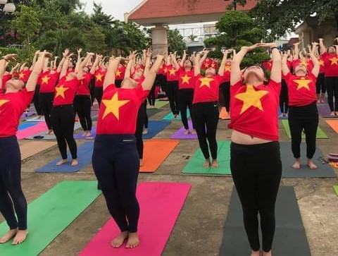 Giải thi đấu Yoga Hướng mặt trời lần I năm 2023 được tổ chức tại Thanh Hoá