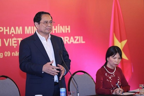 Thủ tướng Phạm Minh Chính gặp gỡ cộng đồng người Việt tại Brazil và các nước Nam Mỹ