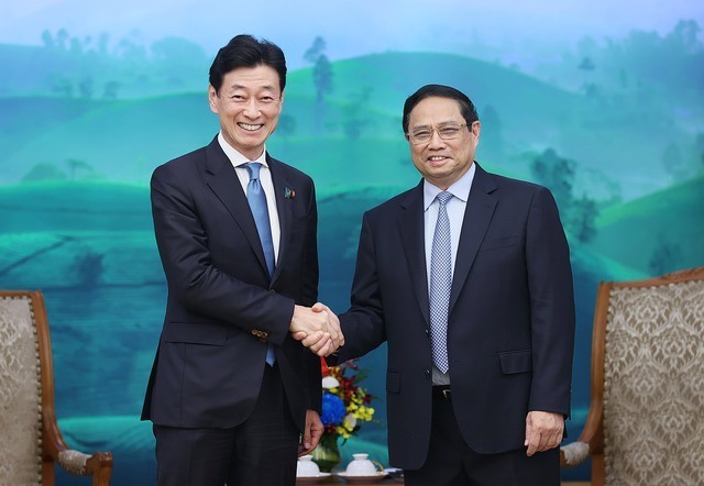 Thủ tướng đề nghị Nhật Bản hợp tác, hỗ trợ trong chuyển đổi xanh, chuyển đổi số, đổi mới sáng tạo