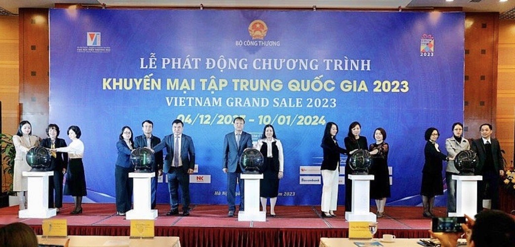Phát động Tháng khuyến mại tập trung quốc gia Vietnam Grand Sale 2023