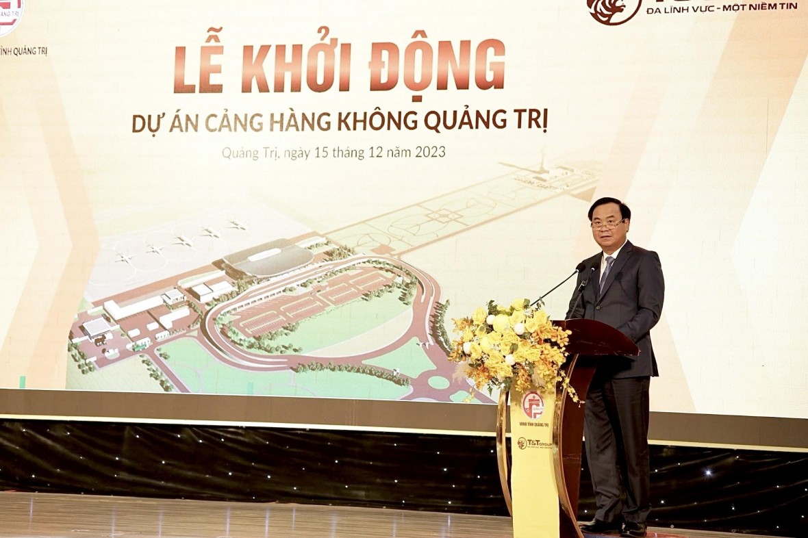 Chính thức khởi động dự án đầu tư xây dựng Cảng hàng không Quảng Trị