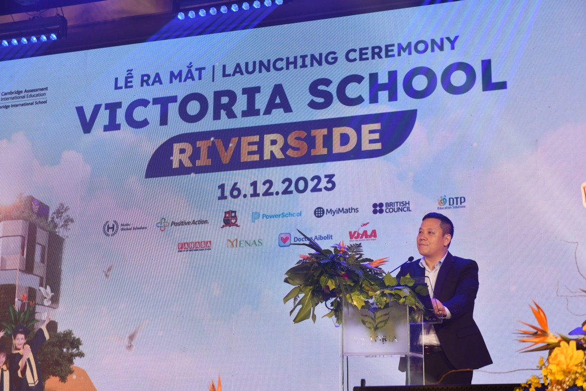 Ra mắt Trường Quốc tế Song ngữ Victoria Riverside - ngôi trường hạnh phúc với sự đồng hành của UNESCO