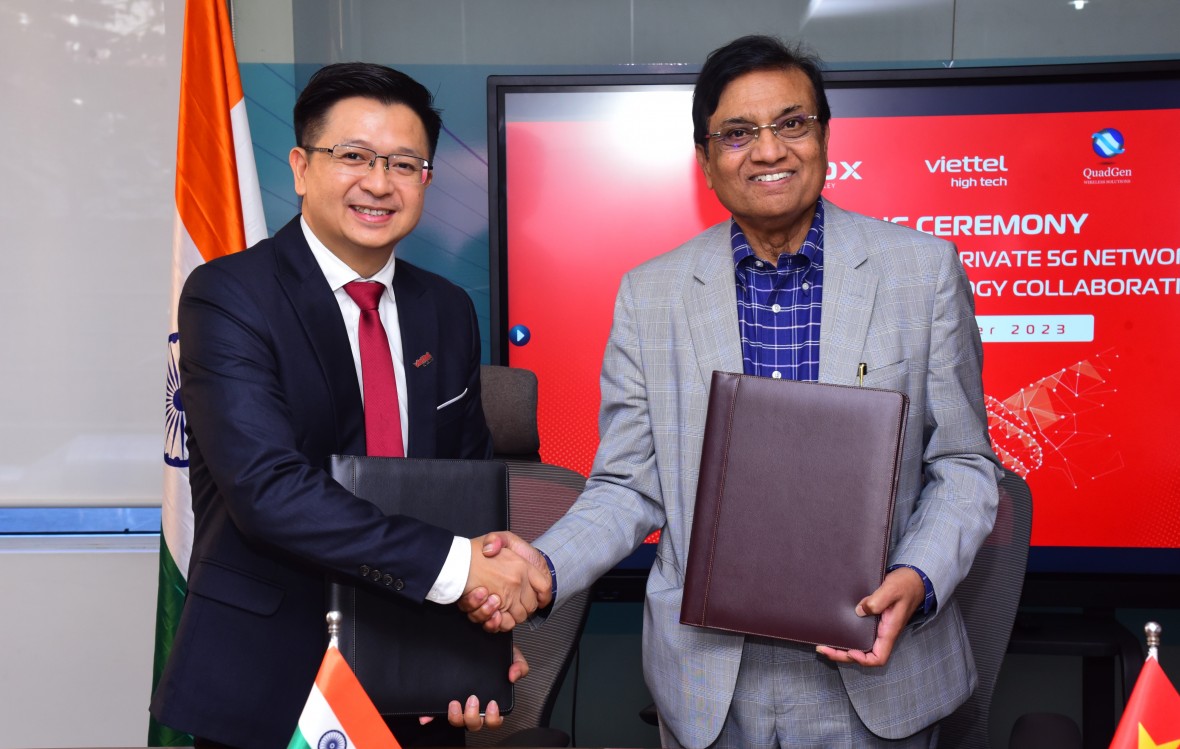 Viettel chuyển giao hệ thống 5G Private cho Ấn Độ