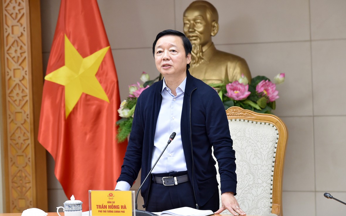 Phó Thủ tướng Trần Hồng Hà: Rà soát kỹ, không để khoảng trống chính sách về đất đai