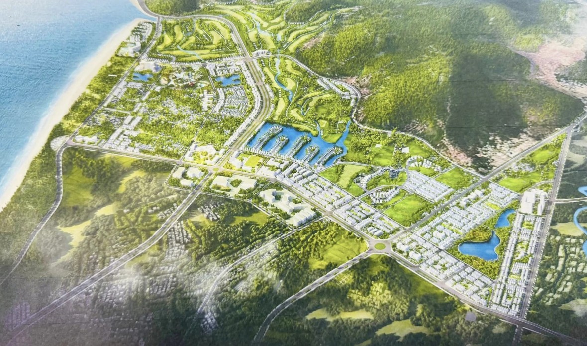 Nghệ An sẽ xây dựng khu đô thị nghỉ dưỡng rộng gần 700 ha tại huyện Diễn Châu