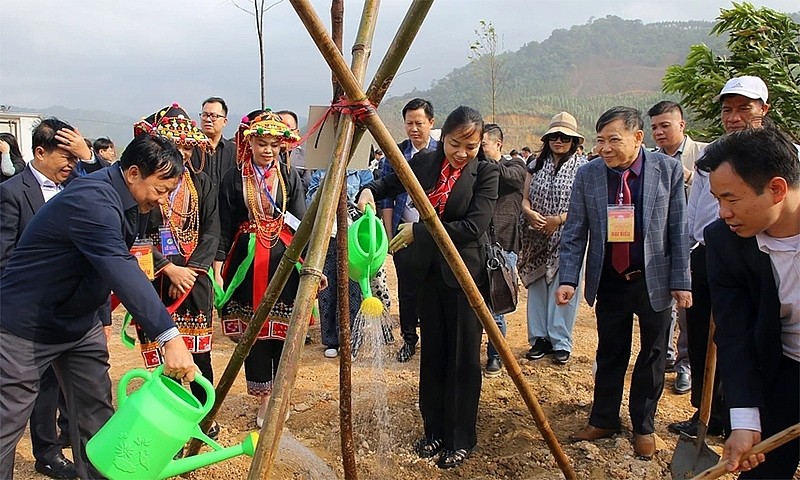 VNREA tham dự Lễ phát động "Tết trồng cây đời đời nhớ ơn Bác Hồ" tại Bắc Giang