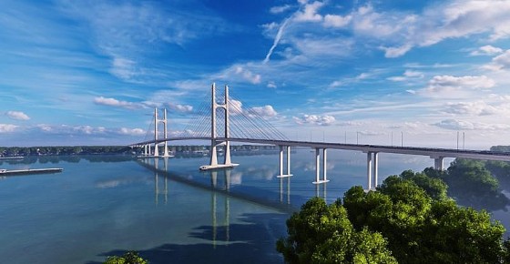 Nghệ An: Đề xuất đầu tư gần 1.800 tỷ đồng làm cầu nối Quốc lộ 7C với Cảng nước sâu Cửa Lò