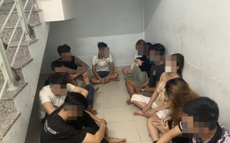 Bắt giữ nhóm “dân chơi” tổ chức tiệc ma tuý cuối năm trong căn hộ chung cư ở TP Hồ Chí Minh