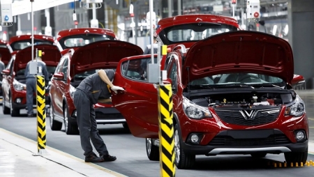 Thị trường ô tô tháng 12: Ô tô sản xuất trong nước có sự tăng trưởng