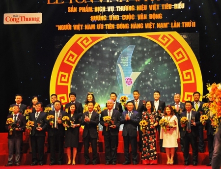 Vinh danh 96 doanh nghiệp đoạt giải thưởng Sản phẩm, Dịch vụ, Thương hiệu Việt tiêu biểu