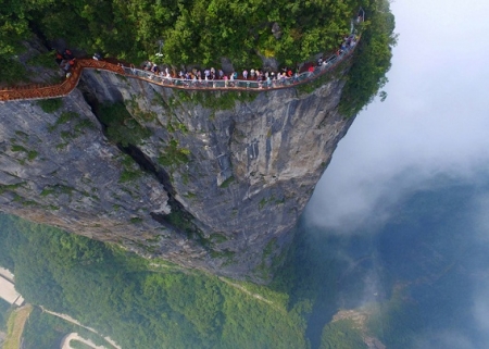 Cảnh đẹp độc đáo ở Trung Quốc nhìn từ trên cao
