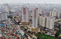 Giữa cơn “sốt đất”, giá chung cư Hà Nội vẫn “âm thầm” tăng mạnh