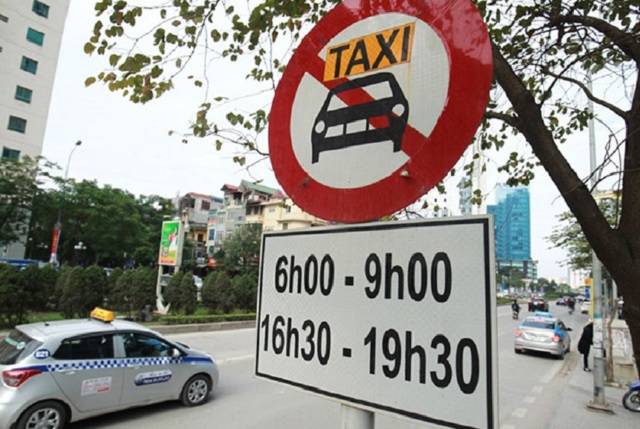 Các tuyến phố cấm xe taxi trên địa bàn thành phố Hà Nội mới nhất năm 2019
