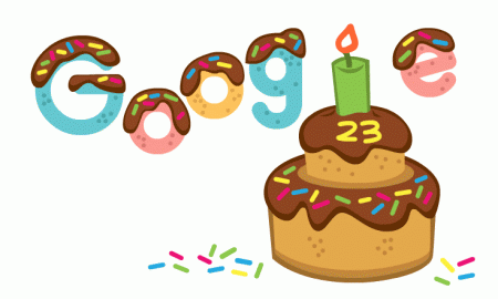 Google đón sinh nhật tuổi 23 bằng Doodle đặc biệt