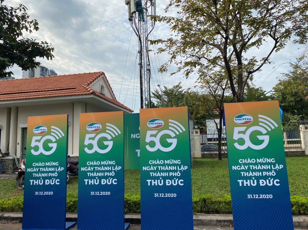 Khai trương dịch vụ 5G tại thành phố Thủ Đức