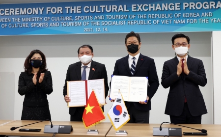 Sẽ tổ chức nhiều hoạt động giao lưu, hợp tác văn hóa Việt- Hàn năm 2022